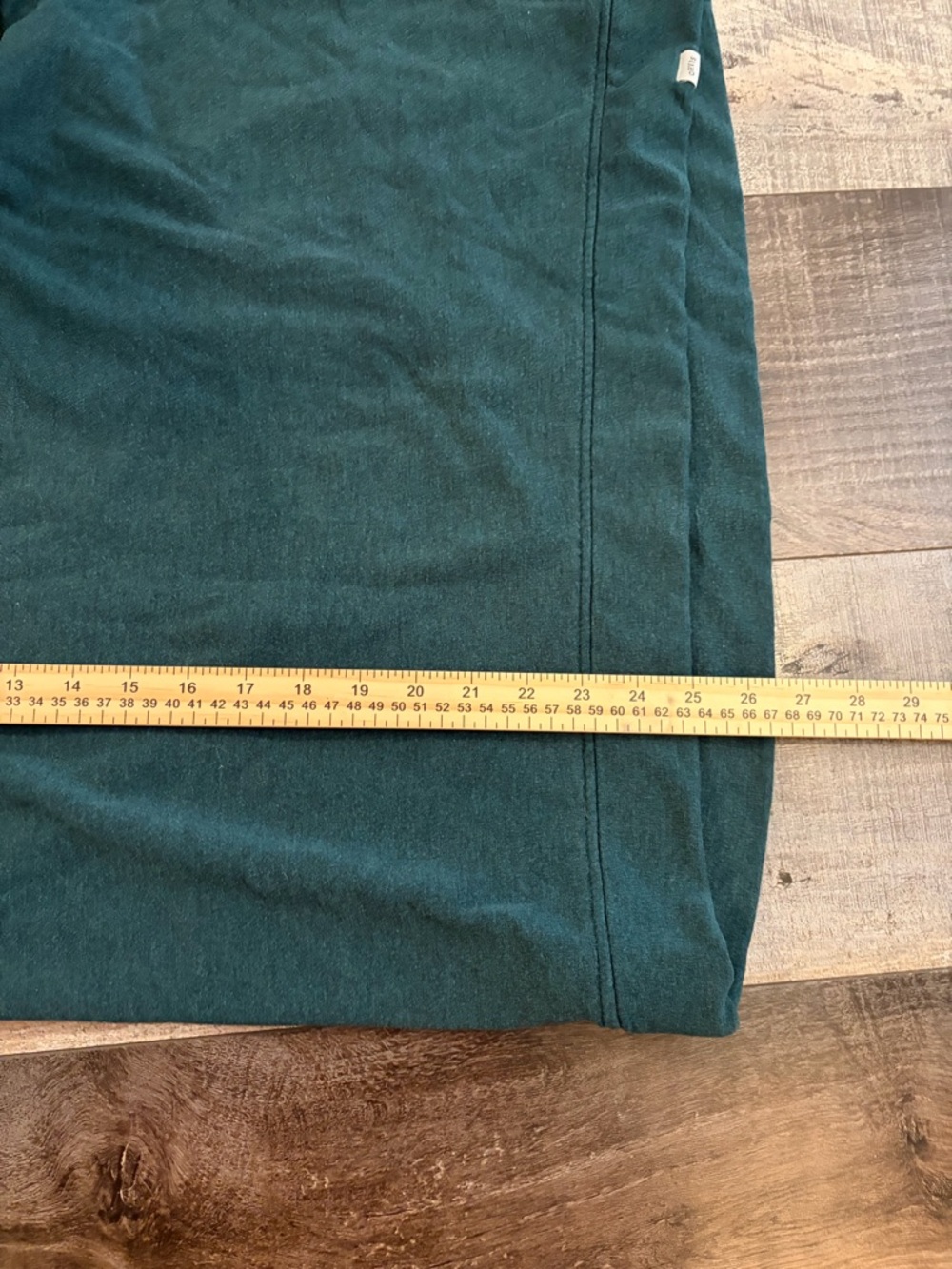 Orvis Fleece Lined Crewneck Sweatshirt Green Large Cozy Pullover - Picture 7 of 7